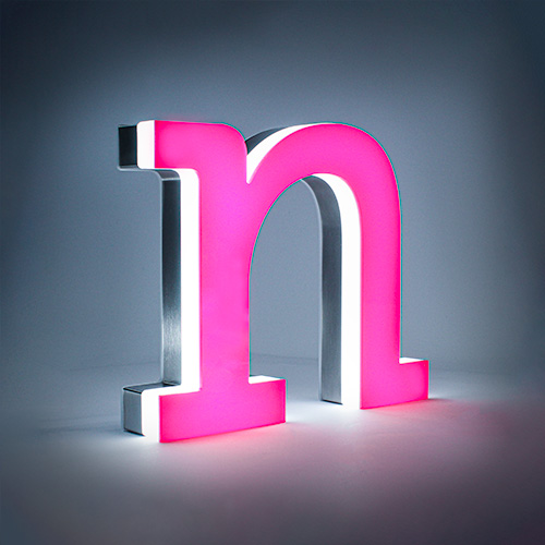 verlichte led letters acrylaat 